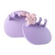 thumbnail image 4 of Separadores de dedos de los pies soporte de arco Yoga en casa mejorar la forma de las piernas ejercitador de arco portátil zapatilla fortalecedor de Violeta, 4 of 8
