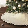 thumbnail image 1 of Baumdecke Weihnachtsbaum Rock Weiss Rot, Christbaumdecke, 1 of 5