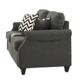 thumbnail image 5 of Poundex 2 Piece Fabric Sofa Set with USB Console in Blue Gray, 5 of 7