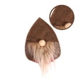 thumbnail image 3 of Juego de fundas para cubiertos navideños de 6 piezas, soporte de tenedor, vajilla de bolsillo, decoración de mesa de Navidad, accesorios de cocina, sombrero marrón Inevent HA000743-02B, 3 of 7