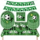 thumbnail image 2 of Vajilla desechable para fiesta temática de fútbol, globos, plato de taza de portería de fútbol para niños, suministros de decoración para fiesta de cumpleaños, 2 of 5