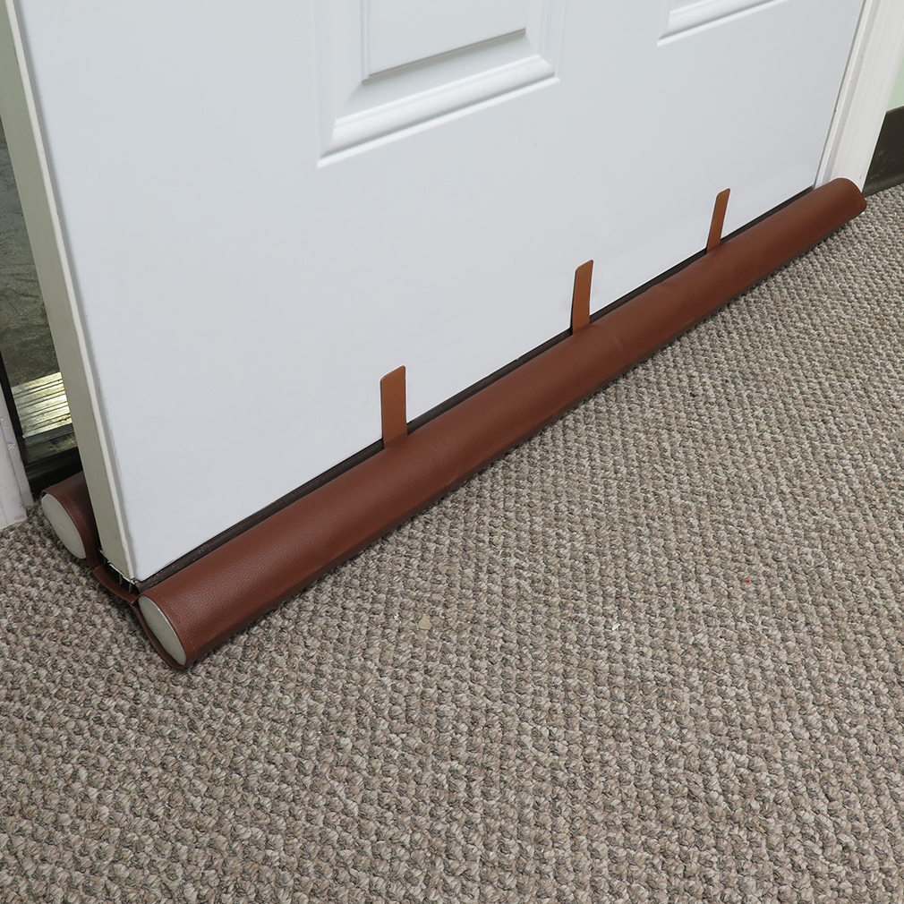 Evelots 36" Jumbo Door Draft Stopper with Clips, Save Energy & Money