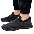 thumbnail image 4 of Men's Knitted Walking Shoes Lightweight Wide Width Sneakers Indoor Outdoor Workout Running Shoes Breathable S𝗅ip On Trainers Shoes Casual Non-S𝗅ip Athlet𝗂c Shoes, 4 of 9