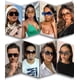 thumbnail image 3 of Gafas de Sol AIEYEZO Cuadradas Sobredimensionadas con Lente Único para Hombres y Mujeres, 3 of 7