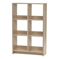 thumbnail image 1 of IRIS USA, 6-Cube Organisateur de Rangement, Brun Cendré, 1 of 1