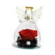 thumbnail image 2 of Rosa eterna preservada, regalo de cumpleaños, elegante rosa eterna en cristal para mamá, mujer, hija, boda, día de San Valentín rojo, 2 of 8