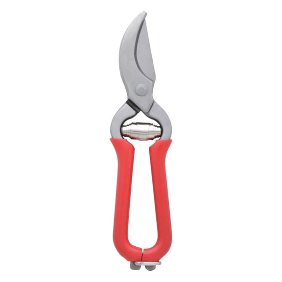 Esschert Design Small Garden Pruner Stainless Steel Wooden Handle Red