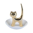 thumbnail image 2 of Bradem Cat Ring Holder Dish - Jewelry Tray for Engagement/Wedding Rings, Trinket Storage, 2 of 4