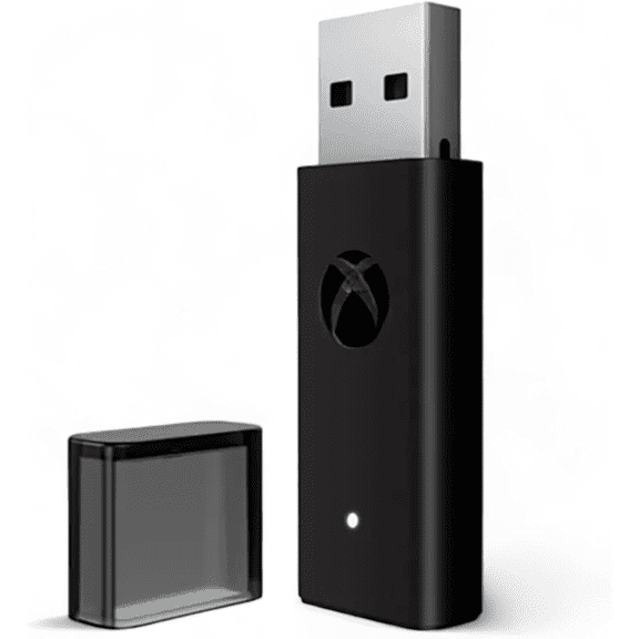 Wireless Controller Adapter with Original IC Chip for Xbox One, Works on Windows 10/11 PC