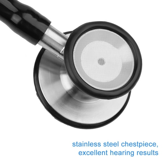 Stethoscope Professional Stethoscope Black For Children Adults Auscultation
