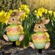 thumbnail image 5 of Easter Bunny Garden Stakes Outdoor Decorations, Easter Egg Yard Art Spring Lawn Ornaments, Dwarf Figurines Patio Decor, Holiday Party Supplies, Festive Ground Insertion Decor for Courtyard Festival, 5 of 7