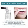 thumbnail image 5 of Clip in Veneers Teeth, 1 Pairs False Teeth - Clip in Veneers Teeth, Fake Braces Clip on Veneers Top and Bottom, Temporary Adjustable Snap-On Dentures, 5 of 5