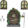thumbnail image 3 of Ventanas y puertas de cuento de hadas para el hogar y candelabros de árbol, decoración de jardín de cuento de hadas, 3 of 5