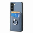 thumbnail image 2 of Allytech for Galaxy S23 Plus Case with Cards Holder, Rotating Ring Stand Slim Fit Wallet Back Cover Bumper Shockproof Phone Case for Samsung Galaxy S23 Plus - Blue, 2 of 13