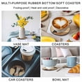 thumbnail image 5 of Farmhouse Cow Coasters Set of 4, Absorbent Coasters for Drinks, Country Vintage Animals Wooden Grain Coaster for Desk Coffee Table Protection, Home Decor House Warming Gifts 4", 5 of 8