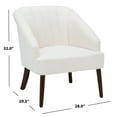 thumbnail image 5 of SAFAVIEH Quenton Accent Chair, White, 5 of 13