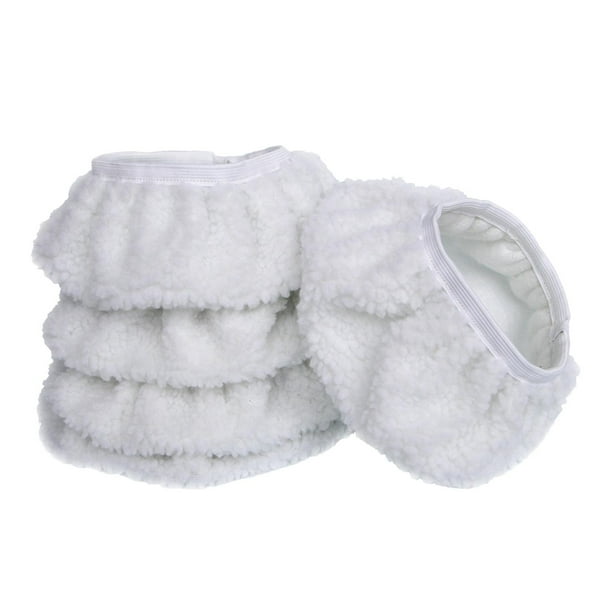 Almohadilla para pulir automóviles, Juego de almohadillas para pulir Almohadillas aplicadoras Kit de cubierta para automóviles Almohadillas