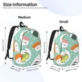 thumbnail image 3 of Yiaed Kawaii Sushi Print Backpack, Premium Laptop Backpack, Travel Backpack for Women, Lightweight Backpacks, Comfortable Back Pack-Small, 3 of 7
