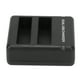 thumbnail image 1 of Batería dual y cargador doble Bling Bling Para batería AHDBT401 cargador USB funcionalidad inteligente, 1 of 12
