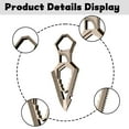 thumbnail image 4 of Professional Multi-Functional EDC Pocket Tool, Heavy-Duty Stainless Steel Survival Gear for Camping, Hiking, and Wilderness Discovery, 4 of 6