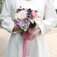 thumbnail image 3 of Artificial Bridal Wedding Holding Bouquets for Anniversary Wedding Party, 3 of 9