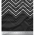 thumbnail image 3 of oneOone Viscose Jersey Fabric Chevron & Triangle Panel Print Fabric BTY 60 Inch Wide, 3 of 3