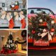 thumbnail image 4 of 2 Rollos de Cintas de Borde con Cable a Cuadros de Búfalo de Navidad Rollos de Cinta de Guingán de Envoltura Natural con Borde a Cuadros para Envolver Regalos con Arreglos Florales con Lazo Navideño (Rojo y Negro) oso de fresa  Electrónica, 4 of 5