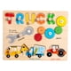 thumbnail image 1 of Tablero Ocupado, Juguetes Montessori, Tablero de Actividades para Niños Pequeños, Poder Cerebral, Juguetes Educativos, Tablero Ocupado de Madera para Estilo B, 1 of 9