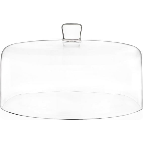 Galashield Glass Cake Dome, Cake Cover Lid for Freshness and Display | 11" Diameter