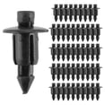 thumbnail image 2 of 6mm x 12mm Plastic Rivets Car Push Clips 50 Pcs, 2 of 5