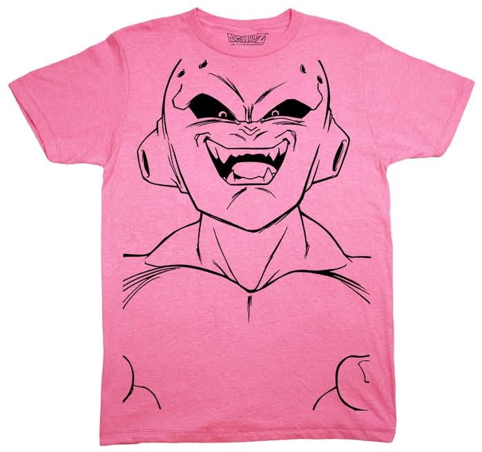 Hot anime Dragon Ball Z Majin Buu T-shirt Cosplay summer Short sleeve Men women 