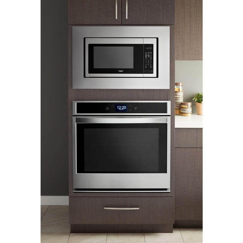 Whirlpool MK2160AZ - Microwave oven trim kit - stainless steel
