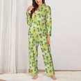 thumbnail image 2 of Naloa Cute Dinosaurs Cartoon Pajamas for Women Set, Womens Pajama Sets, Lounge Sets for Women, 2pjs for Women-Large, 2 of 7