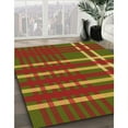thumbnail image 3 of Ahgly Company Machine Washable Indoor Rectangle Transitional Dark Yellow Green Area Rugs, 8' x 10', 3 of 7