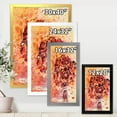 thumbnail image 4 of Designart 'Ancient Red Fresh Flowers Bouquet' Traditional Framed Art Print, 4 of 4