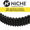 thumbnail image 4 of Niche 519-CDB2269T Drive Belt for CF-Moto Cforce Uforce 600 500, 4 of 4