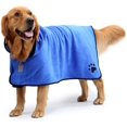 thumbnail image 2 of Pet Bath Towel Microfiber Drying Robe Moisture Absorbing Coat for Dog, 2 of 3