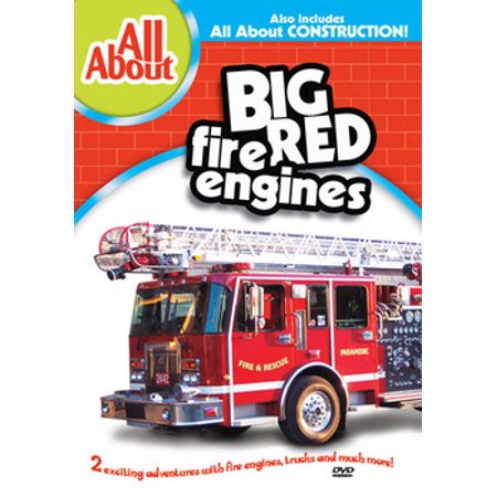 All About: Big Red Fire Engines (DVD)