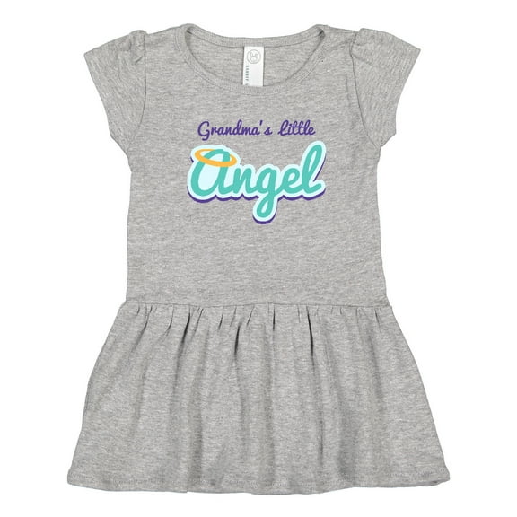 Inktastic Grandma's Little Angel Girls Toddler Dress
