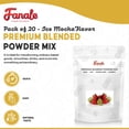 thumbnail image 3 of Fanale - Ice Mocha Bubble Tea Flavoring Powder | 2.2 pound Pack of 20, 3 of 8