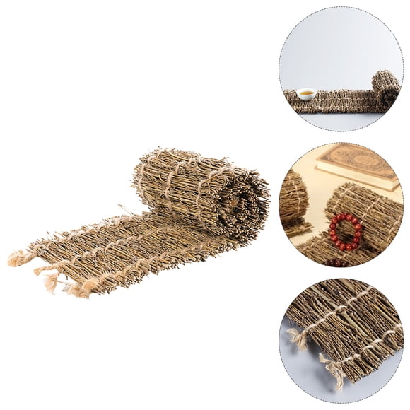 IFANLANDOR 1Pack Woven Placemats for Boho Decoration and Photography Backgrounds