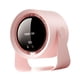 thumbnail image 5 of Ventilador de escritorio silencioso, ventilador de sobremesa o colgante, ventilador portátil de aire acondicionado personal Rosa, 5 of 9