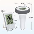 thumbnail image 3 of Digital Water Thermometer with LCD Display for Aquarium, Spa, Fish Pond – Compatible with NPTERBL, 3 of 5