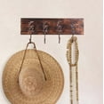 thumbnail image 4 of Crochet Mural Rustique en Cuivre Renne, 4 of 4