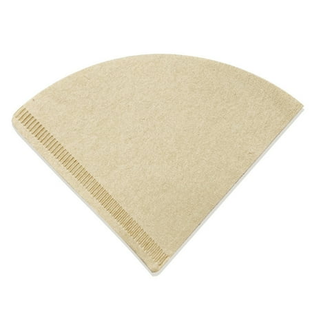 

Filter Paper 100PCS V Type Coffee Cup Filter Cone Suitable for Hand Pour Drip Coffee Filter Cup