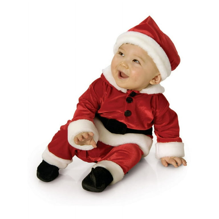 Infant santa shop costume