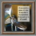 thumbnail image 4 of Golf, Funny Golf Gifts for Men Picture Frame, Gift for a Golfer, 8511CH, 4 of 6