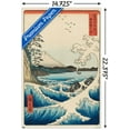 thumbnail image 3 of Hiroshige - The Sea at Satta Wall Poster, 14.725" x 22.375", 3 of 3