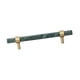 thumbnail image 4 of Tiradores de mármol para armarios, tiradores robustos y elegantes para cajoneras de baño, armarios, muebles de cocina y cómodas. 35x170mm Verde, 4 of 7