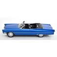 thumbnail image 3 of KK Scale 1967 Cadillac DeVille Convertible Blue Metallic 1:18, 3 of 6